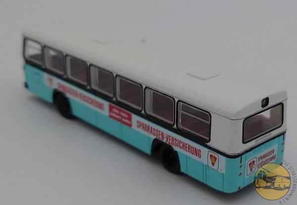 Modellbus "Büssing BS 110 V; SSB, Stuttgart; ex. END / Linie R Kemnat"